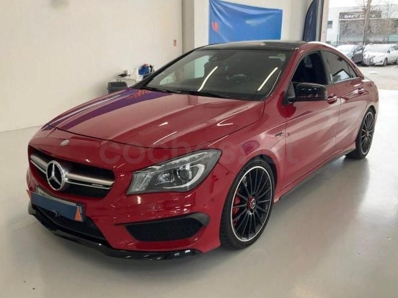 Usado Mercedes CLA45 AMG 381 CV (280 kW) 2016 Rojo Berlina