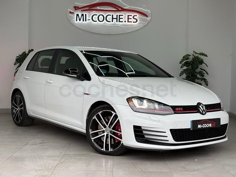 Usado VW Golf VII GTI 230 CV (169 kW) 2017 Blanco Berlina