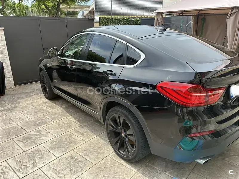 Usado BMW X4 190 CV (139 kW) 2017 Negro SUV