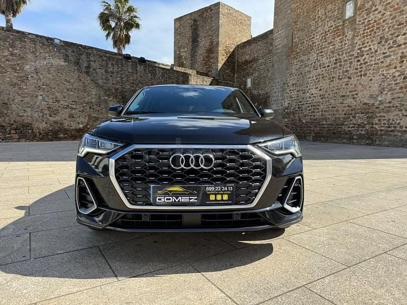Usado Audi Q3 Sportback S-Line 150 CV (110 kW) 2021 Negro SUV