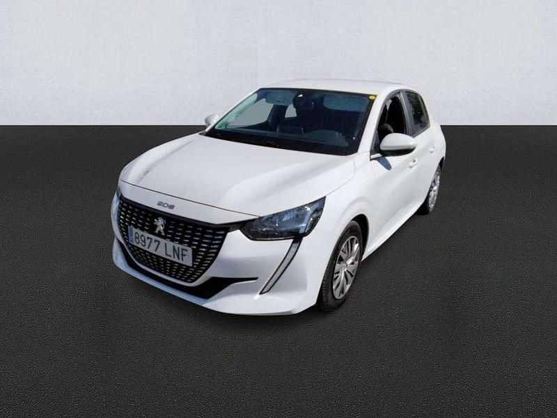 Blanco Usado 2021 Peugeot 208 Active Utilitario | 12.800 € (Precio justo) - Imagen 1/4