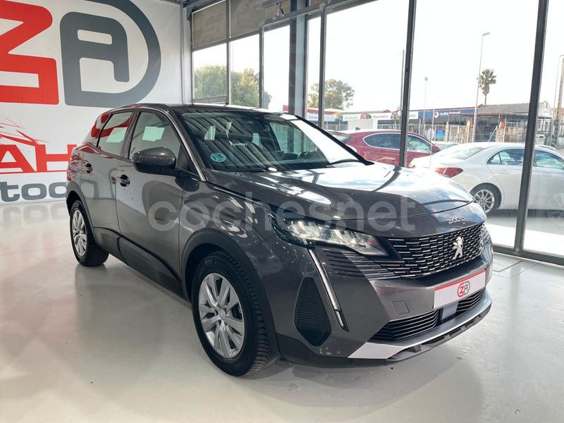 Gris / plata Usado 2021 Peugeot 3008 Active SUV | 15.900 € (Precio justo) - Imagen 1/4
