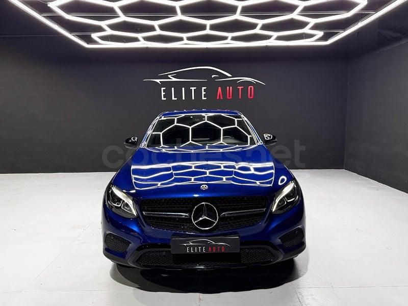 Usado Mercedes GLC220 194 CV (142 kW) 2019 Azul Coupe