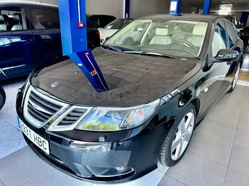 Usado Saab 9-3 Vector 180 CV (132 kW) 2010 Negro Berlina