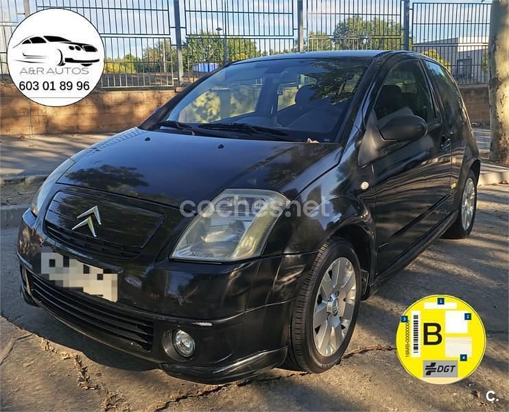 Negro Usado 2004 Citroën C2 VTR Sport Utilitario | 2200 € (Super precio) - Imagen 1/4