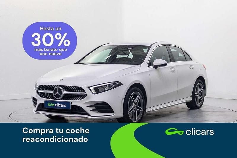 Usado Mercedes A200 163 CV (119 kW) 2021 Blanco Berlina