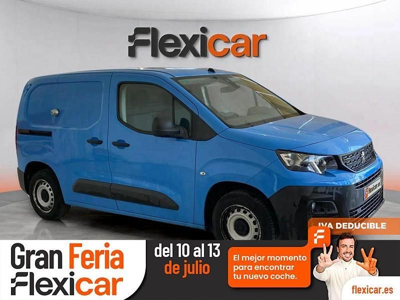 Azul Usado 2019 Peugeot Partner Premium Monovolumen | 10.990 € (Precio justo) - Imagen 1/2