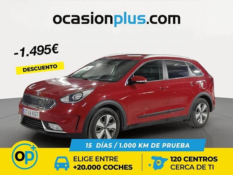 Rojo Usado 2018 Kia Niro SUV | 16.450 € (Precio justo) - Imagen 1/4