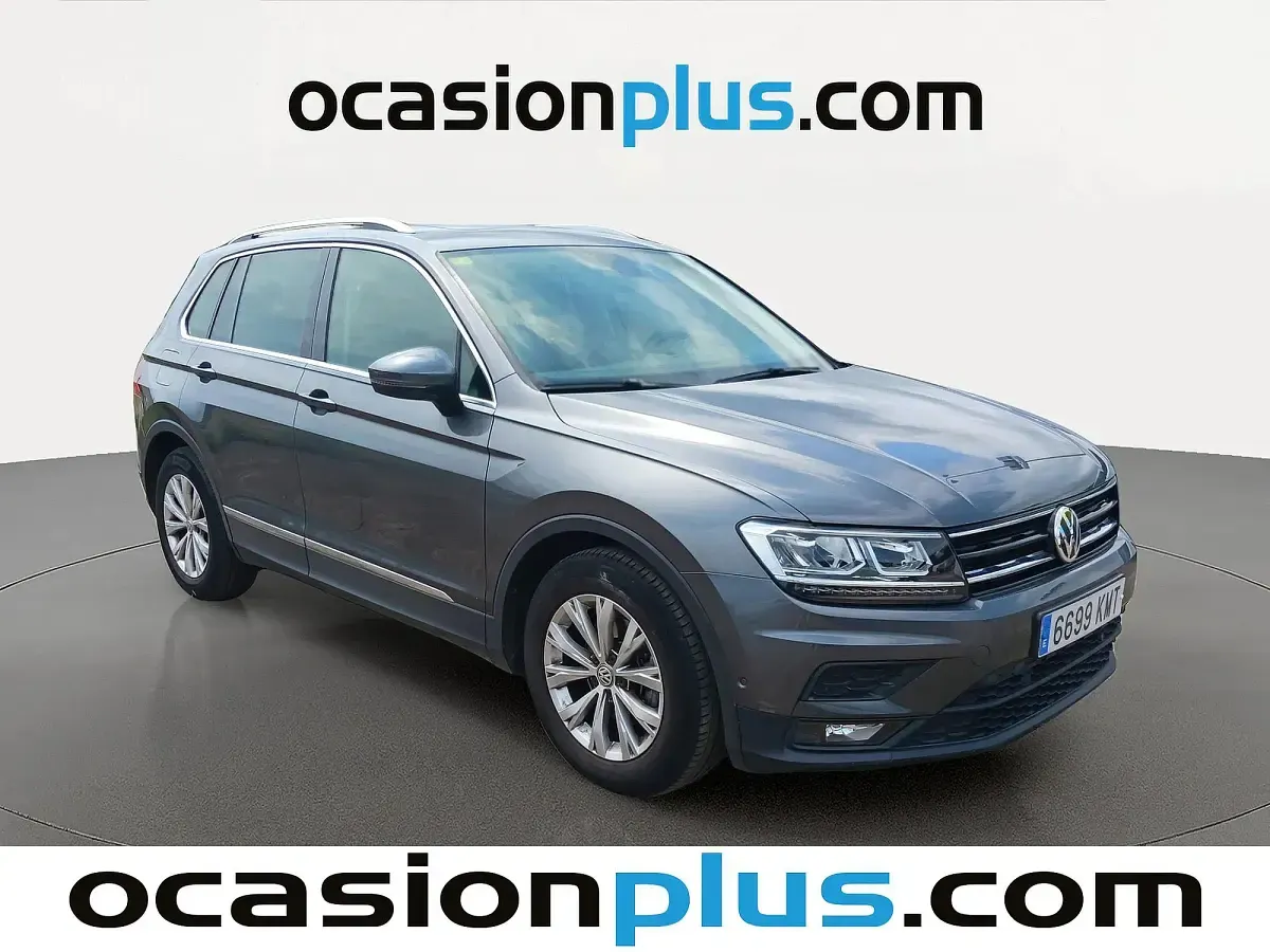 Usado VW Tiguan 125 CV (91 kW) 2018 Gris SUV