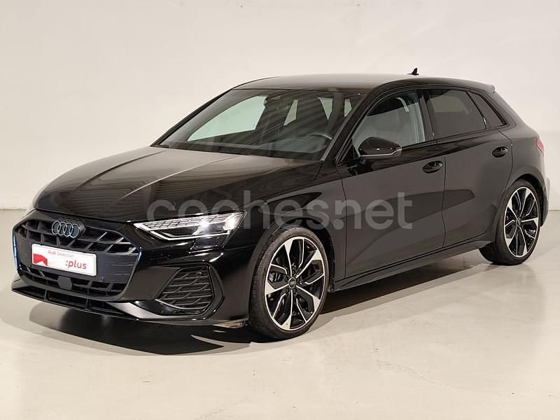 Negro Usado 2024 Audi A3 Berlina | 37.500 € (Precio justo) - Imagen 1/4