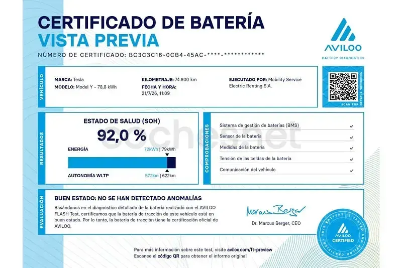 Usado Tesla Model Y 378 kW (514 CV) 2023 Blanco SUV