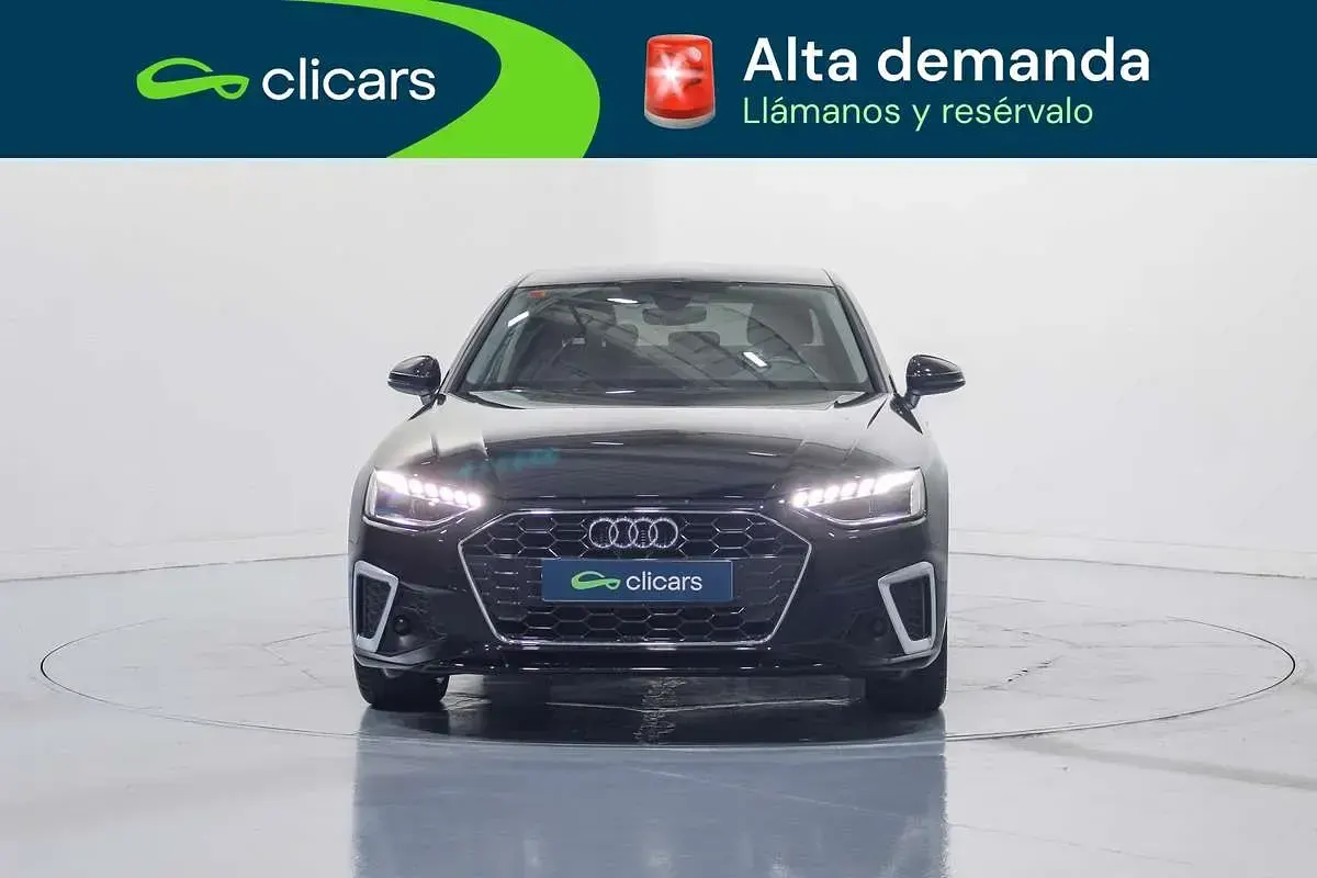 Usado Audi A4 S-Line 136 CV (100 kW) 2021 Negro Berlina