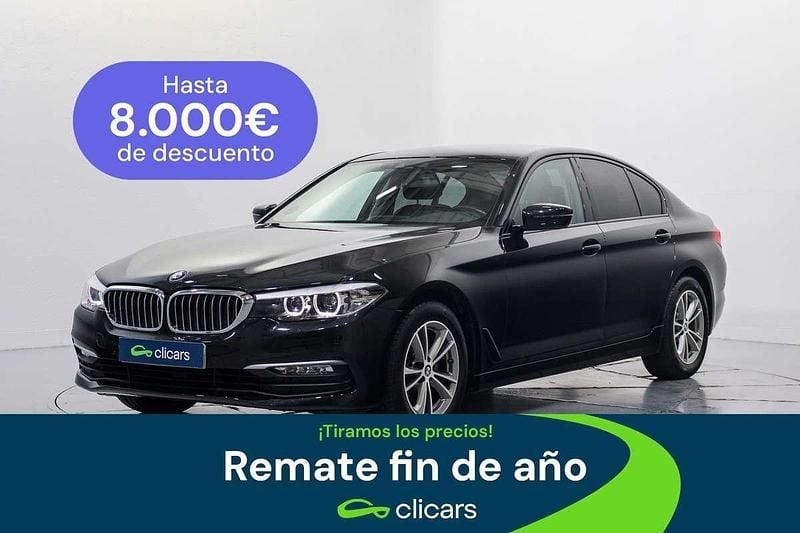 Negro Usado 2018 BMW 520 Berlina | 24.290 € (Super precio) - Imagen 1/4