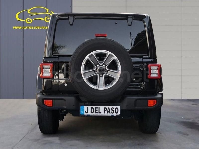Usado Jeep Wrangler Sahara 200 CV (147 kW) 2020 Negro SUV