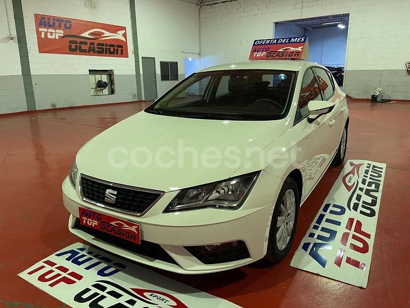 Usado Seat Leon Style 115 CV (84 kW) 2020 Blanco Berlina