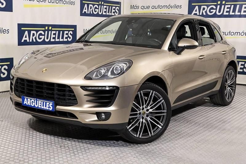 Beige Usado 2015 Porsche Macan S SUV | 39.490 € (Precio justo) - Imagen 1/4