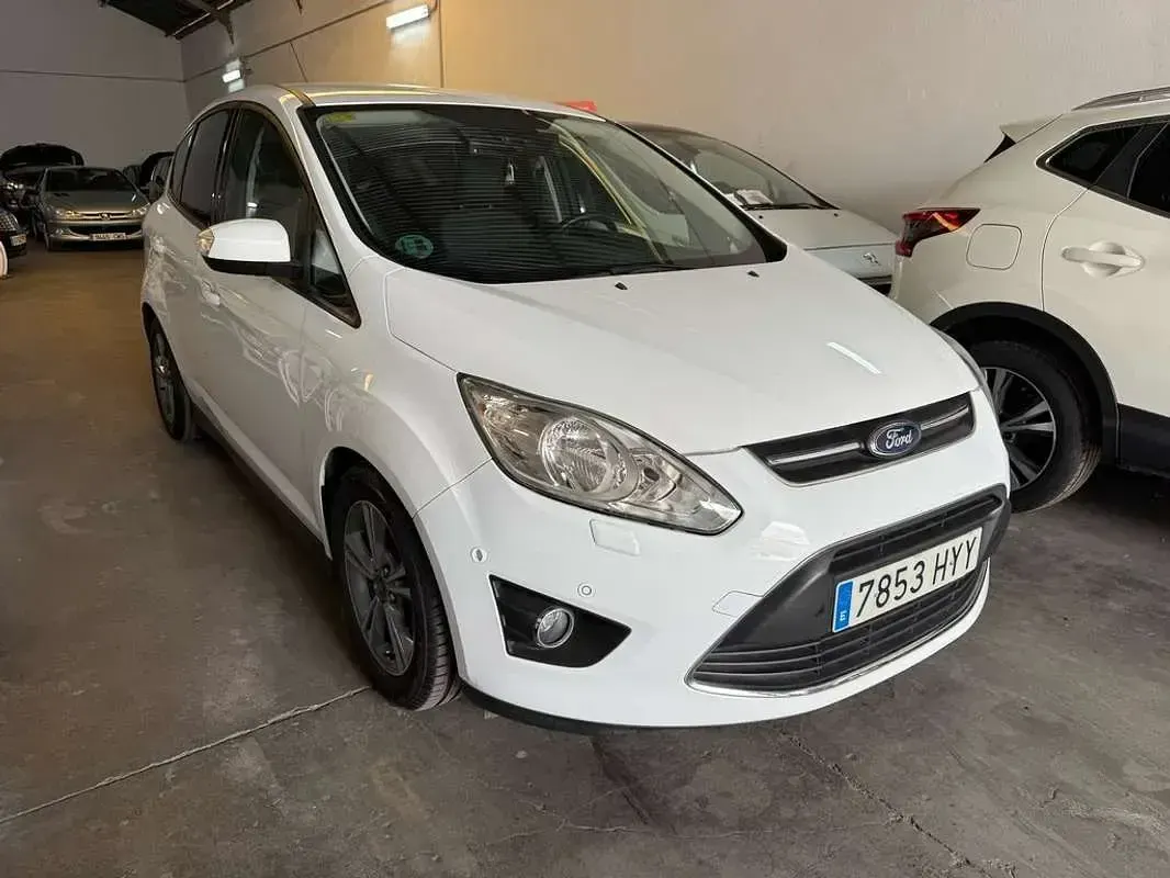 Usado Ford C-MAX Titanium 125 CV (91 kW) 2014 Blanco Monovolumen