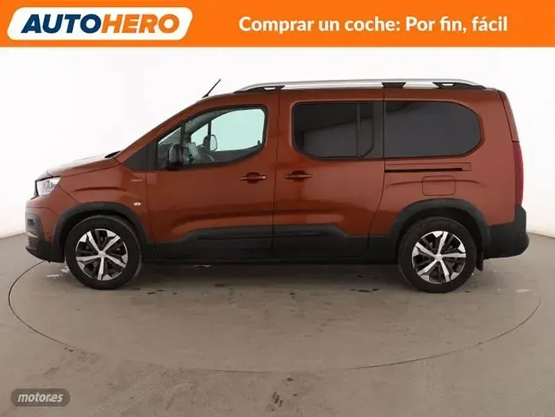 Usado Peugeot Rifter GT-line 130 CV (95 kW) 2020 Naranja Monovolumen