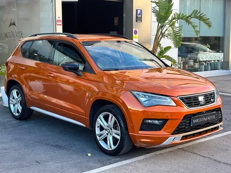 Usado Seat Ateca FR 150 CV (110 kW) 2019 Naranja SUV
