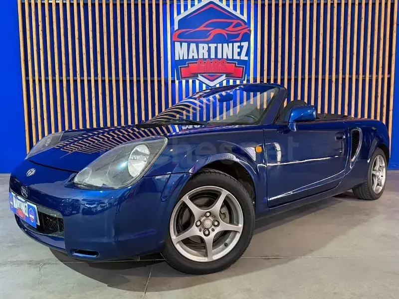 Usado Toyota MR2 140 CV (102 kW) 2003 Azul Descapotable
