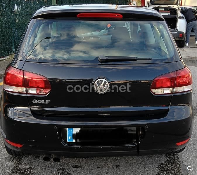 Usado VW Golf VI Sport 122 CV (89 kW) 2009 Negro Utilitario