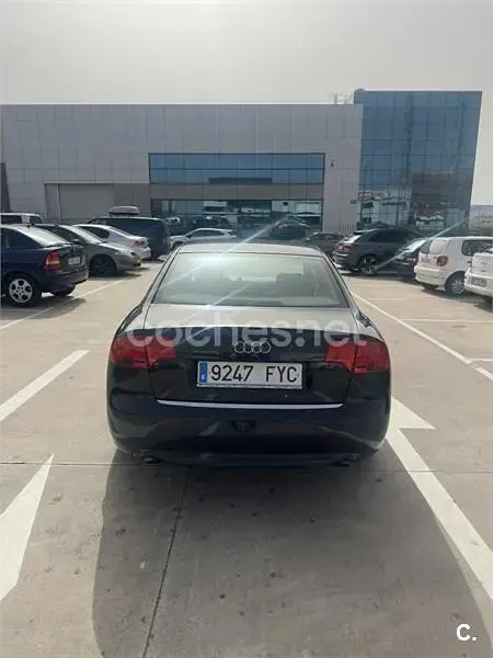 Usado Audi A4 170 CV (125 kW) 2007 Negro Berlina