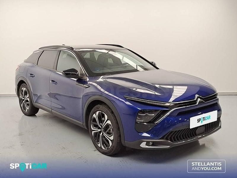 Usado Citroën C5 X Shine 225 CV (165 kW) 2022 Azul Familiar