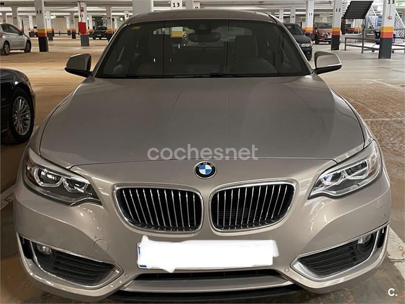 Beige Usado 2017 BMW 218 Coupe | 17.500 € (Buen precio) - Imagen 1/4