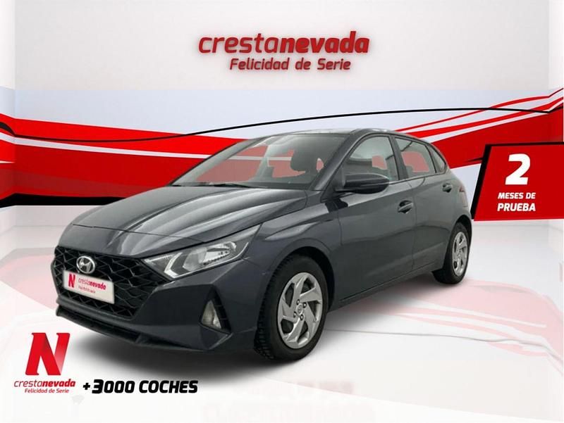 Gris Usado 2022 Hyundai i20 | 15.490 € (Precio justo) - Imagen 1/4