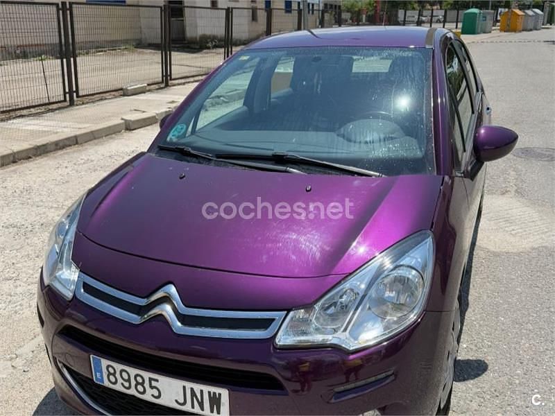 Violeta / lila Usado 2016 Citroën C3 Live Utilitario | 6000 € (Precio justo) - Imagen 1/4