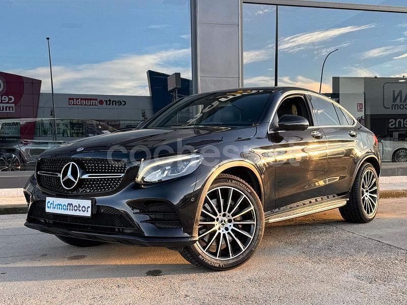 Negro Usado 2018 Mercedes GLC220 Coupe | 38.990 € (Un poco caro) - Imagen 1/4