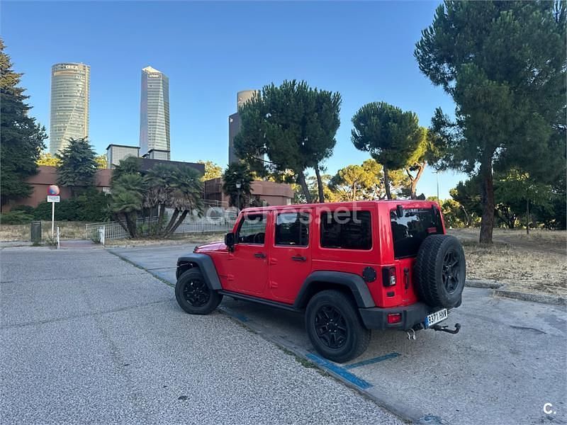 Rojo Usado 2013 Jeep Wrangler Unlimited SUV | 31.000 € (Precio justo) - Imagen 1/4