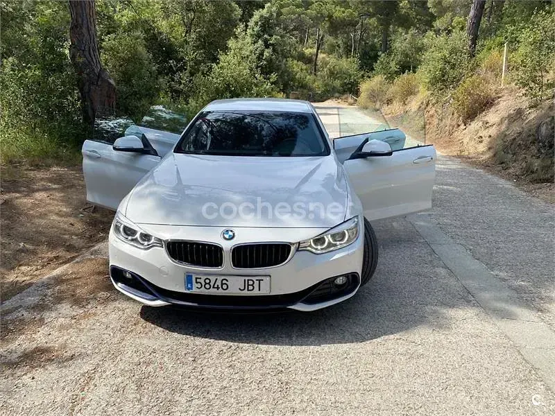 Usado BMW 420 190 CV (139 kW) 2014 Blanco Coupe