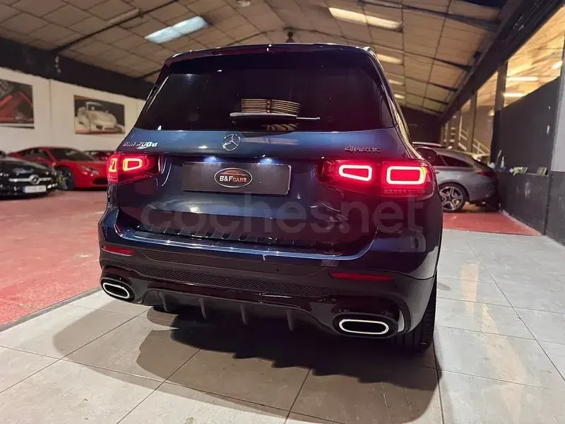 Usado Mercedes GLB200 150 CV (110 kW) 2021 Azul SUV