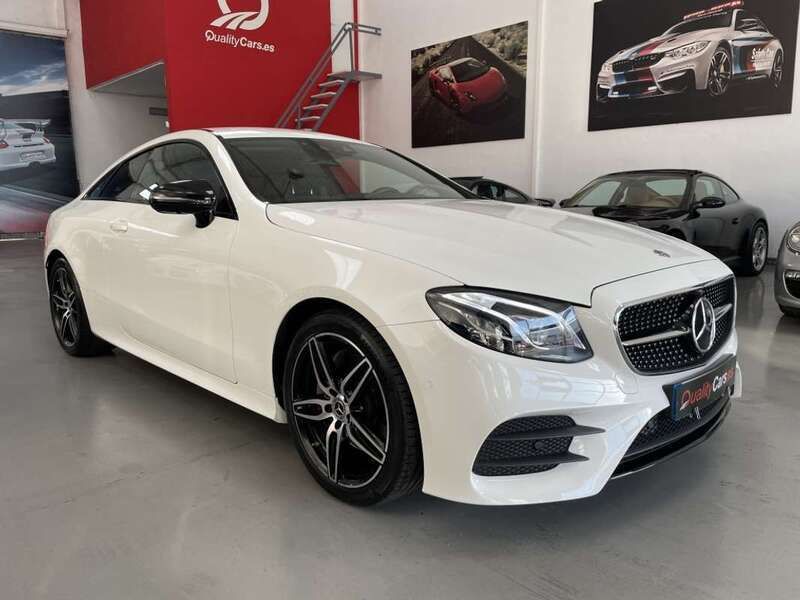 Usado Mercedes E220 194 CV (142 kW) 2020 Blanco Coupe