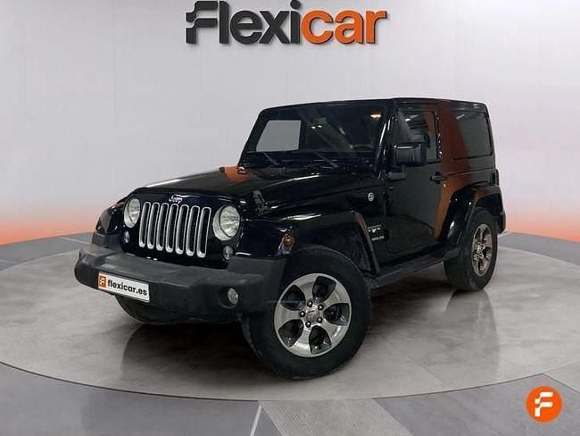 Usado Jeep Wrangler Sahara 200 CV (147 kW) 2017 Negro SUV