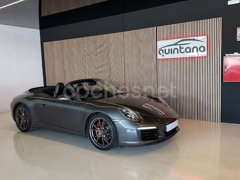 Gris / plata Usado 2018 Porsche 911 Carrera 4S Cabriolet Descapotable | 108.000 € - Imagen 1/4