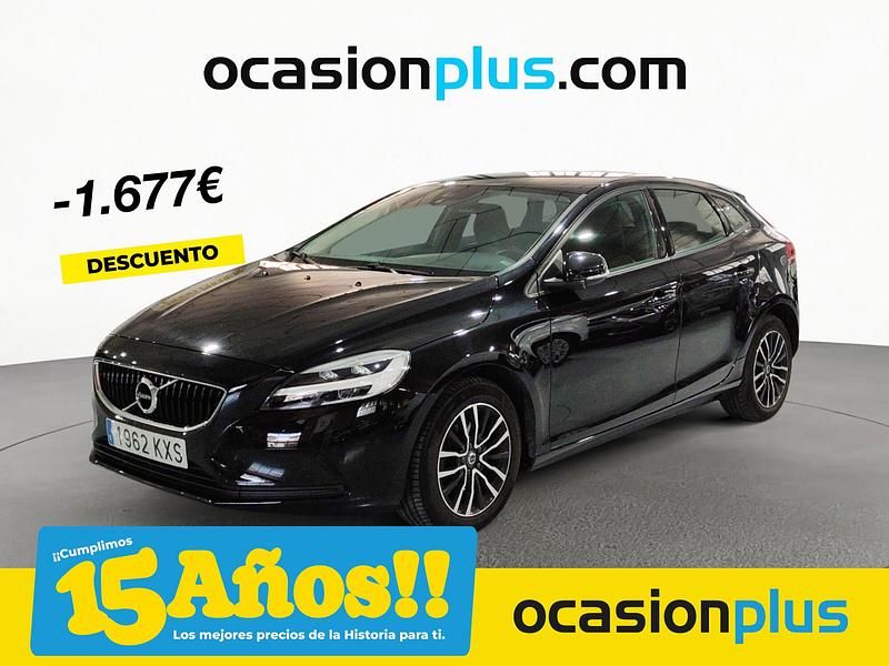 Negro Usado 2019 Volvo V40 Momentum Familiar | 18.450 € (Caro) - Imagen 1/4