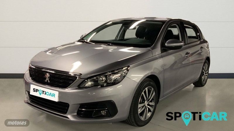 Gris Usado 2021 Peugeot 308 Style Utilitario | 18.990 € (Caro) - Imagen 1/4