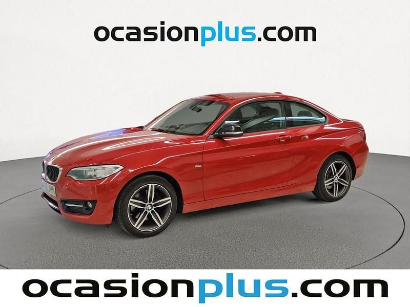 Rojo Usado 2015 BMW 220 Coupe | 18.200 € (Precio justo) - Imagen 1/4