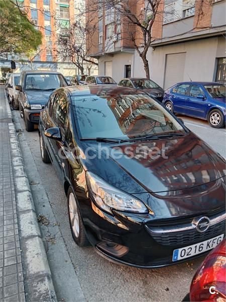 Usado Opel Corsa Business 90 CV (66 kW) 2017 Negro Utilitario