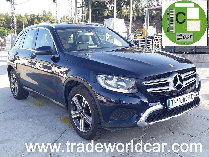 Usado Mercedes GLC250 204 CV (150 kW) 2019 Violeta / lila SUV