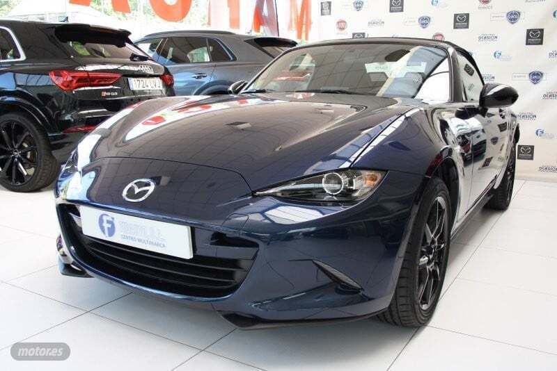 Azul Usado 2022 Mazda MX5 Descapotable | 26.500 € (Un poco caro) - Imagen 1/4