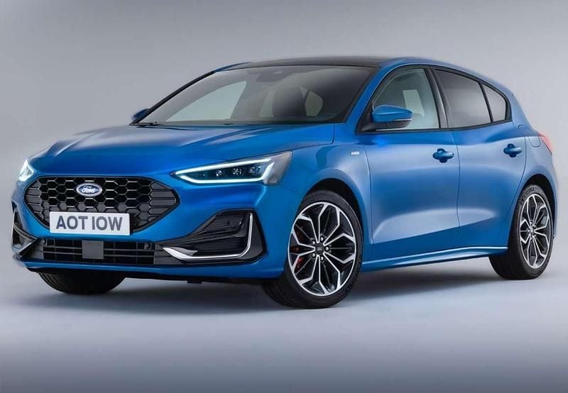 Brugt Ford Focus ST-Line 125 HK (91 kW) 2018 Rød Hatchback