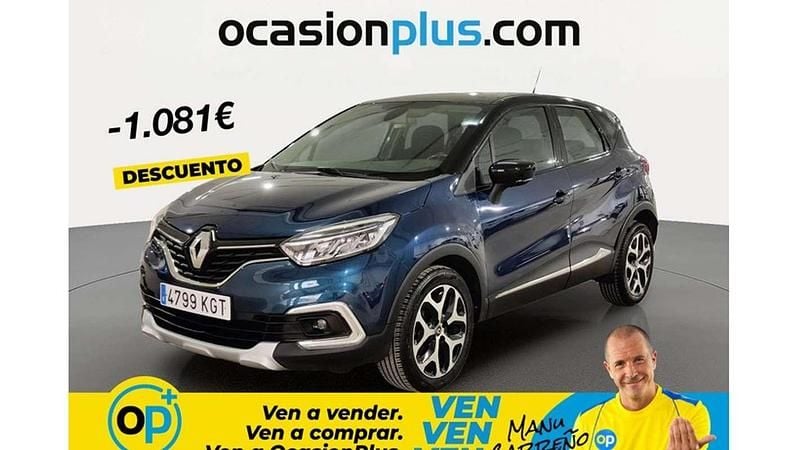 Brugt Renault Captur Zen 120 HK (88 kW) 2018 Blå SUV