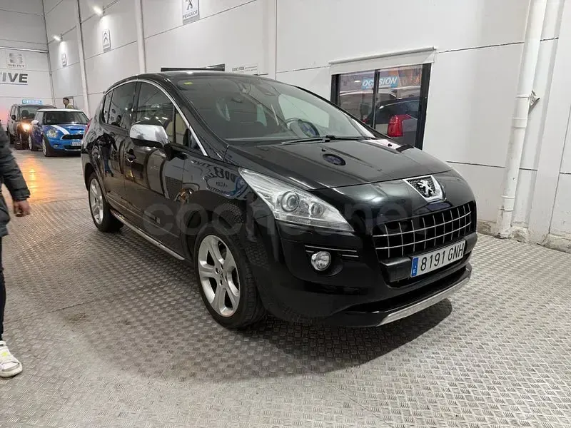 Usado Peugeot 3008 Sport 150 CV (110 kW) 2009 Negro Familiar