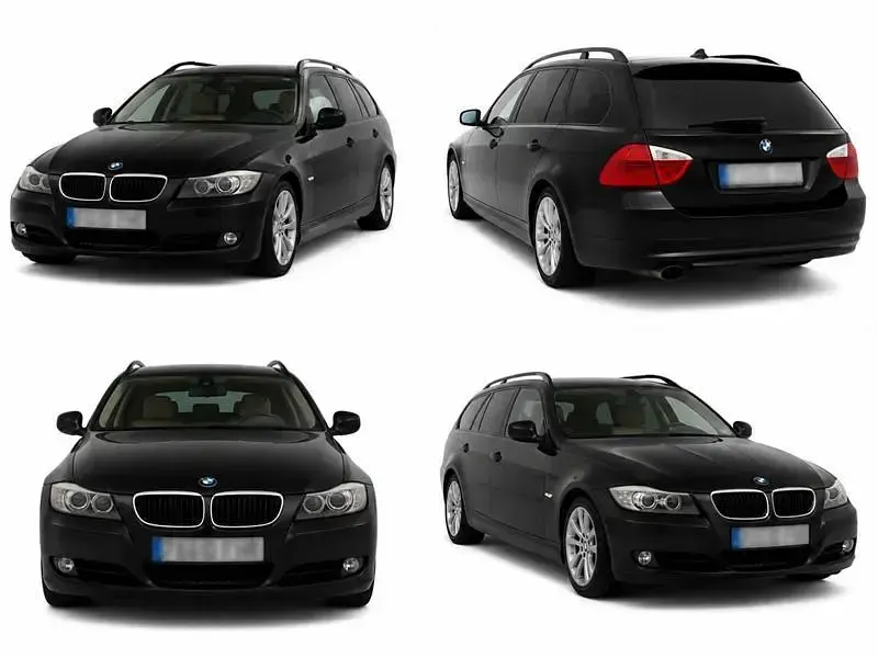 Usado BMW 318 143 CV (105 kW) 2006 Negro Familiar