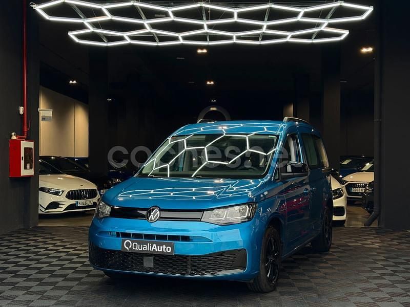 Azul Usado 2024 VW Caddy Monovolumen | 23.990 € (Buen precio) - Imagen 1/4