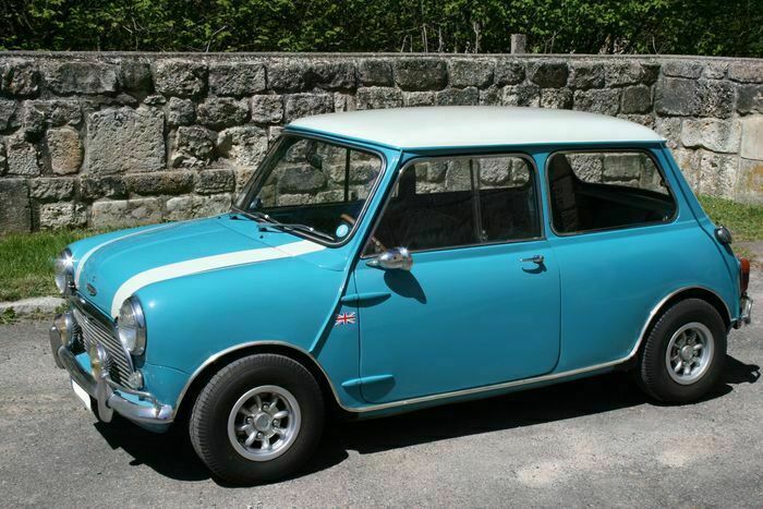 Usado Austin Mini 79 CV (58 kW) 1965 Azul Coupe