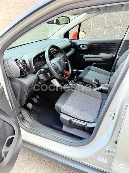 Gris / plata Usado 2019 Citroën C3 Aircross PureTech SUV | 8700 € (Buen precio) - Imagen 1/4